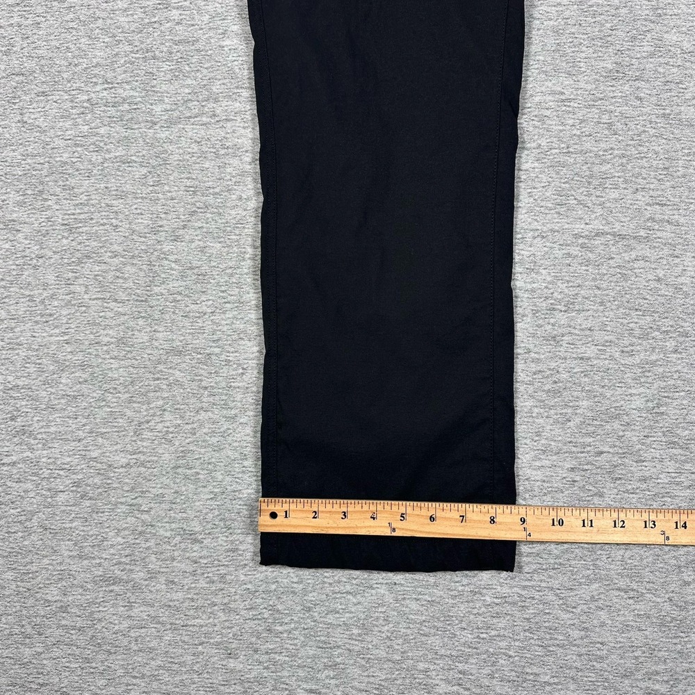 Eddie Bauer Pants Mens 36x30 Black Fleece Lined Tech Cargo Stretch Outdoor (B) - Picture 6 of 8